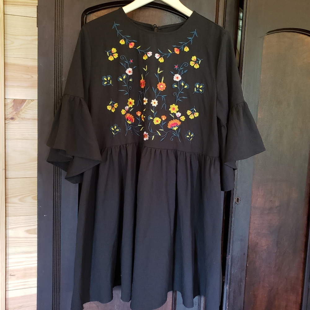 Embroidered tunic